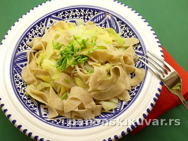 TAGLIATELLE SA SLATKIM KUPUSOM