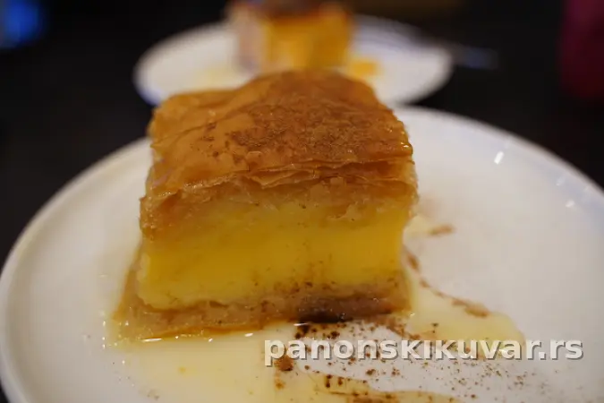 GRČKA PITA SA PUDINGOM