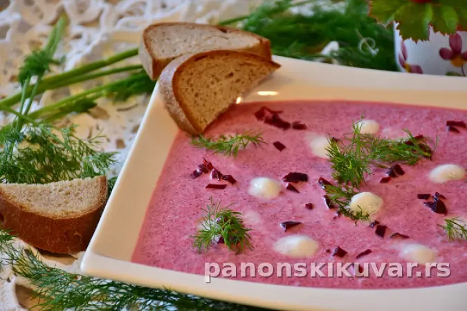 HLADNA ČORBA OD KISELOG MLEKA