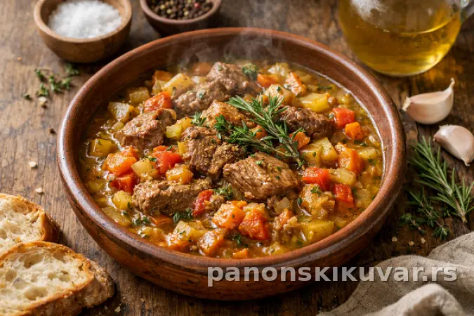 JUNEĆE MESO U SOSU OD POVRĆA