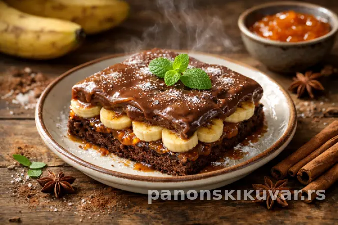KOLAČ SA BANANAMA