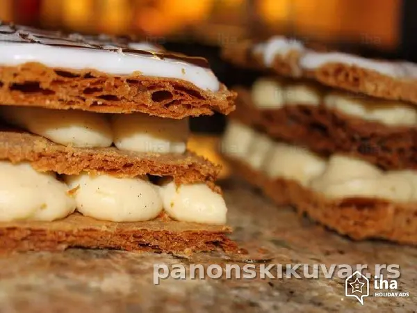 MILLE-FEUILLE KOLAČ