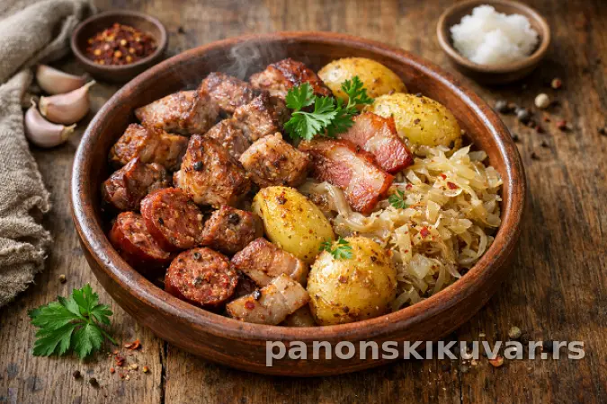 MORAVSKO PEČENO MESO SA ROŠTILJA