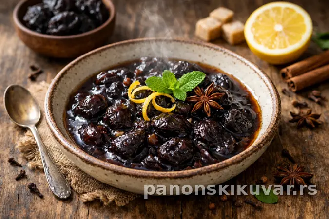 PUDING OD SUVIH ŠLJIVA