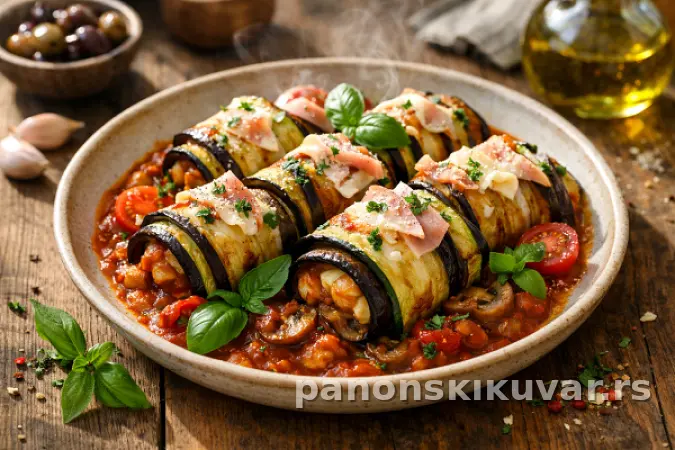 ROLNICE OD PATLIDŽANA I TIKVICA