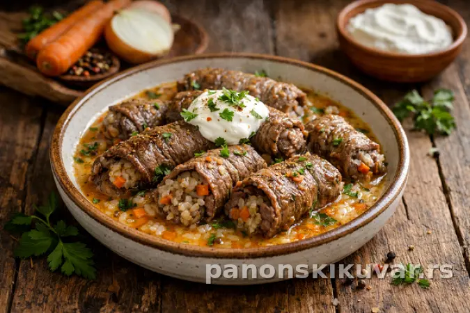 SARMICE OD JUNEĆIH ŠNICLI
